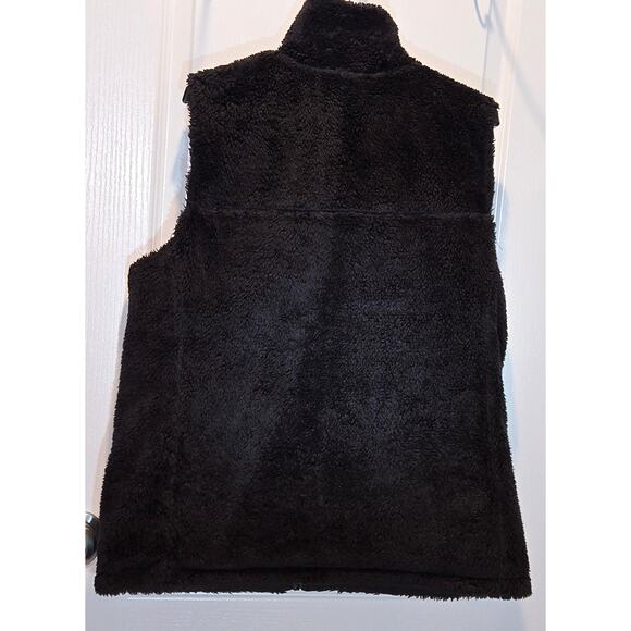 The North Face reversible vest black M/L puffer fleece unisex see measurements - Picture 5 of 8
